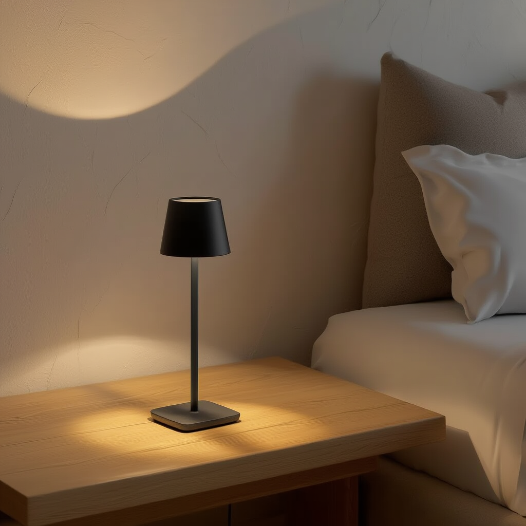 Lyris | Lampe de Table en Aluminium avec Finition Soignée | Éclairage Ambiant pour Intérieur Contemporain 5
