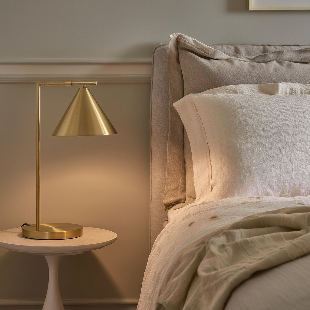 Lunara | Lampe de Table Architecturale avec Finition Soignée | Éclairage Ambiant pour Intérieur Contemporain 5