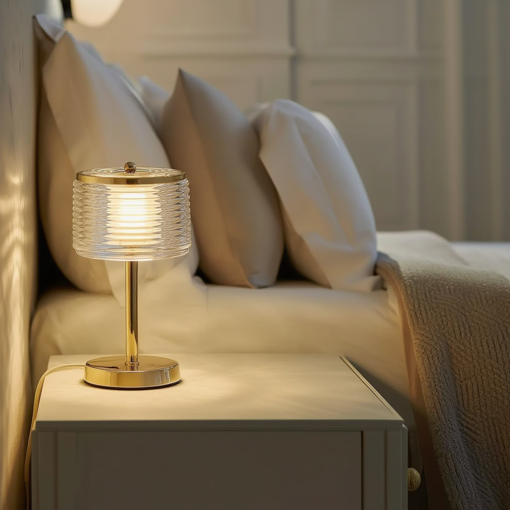 Lunaris | Lampe de Table en Métal avec Finition Élégante | Éclairage Ambiant pour Intérieur Contemporain 5