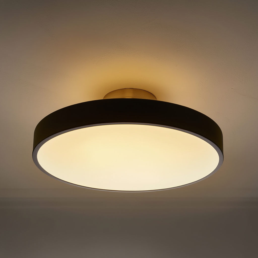 Eclairage LED Plafonnier Minimaliste avec Finition Premium pour Ambiance Chaleureuse 5