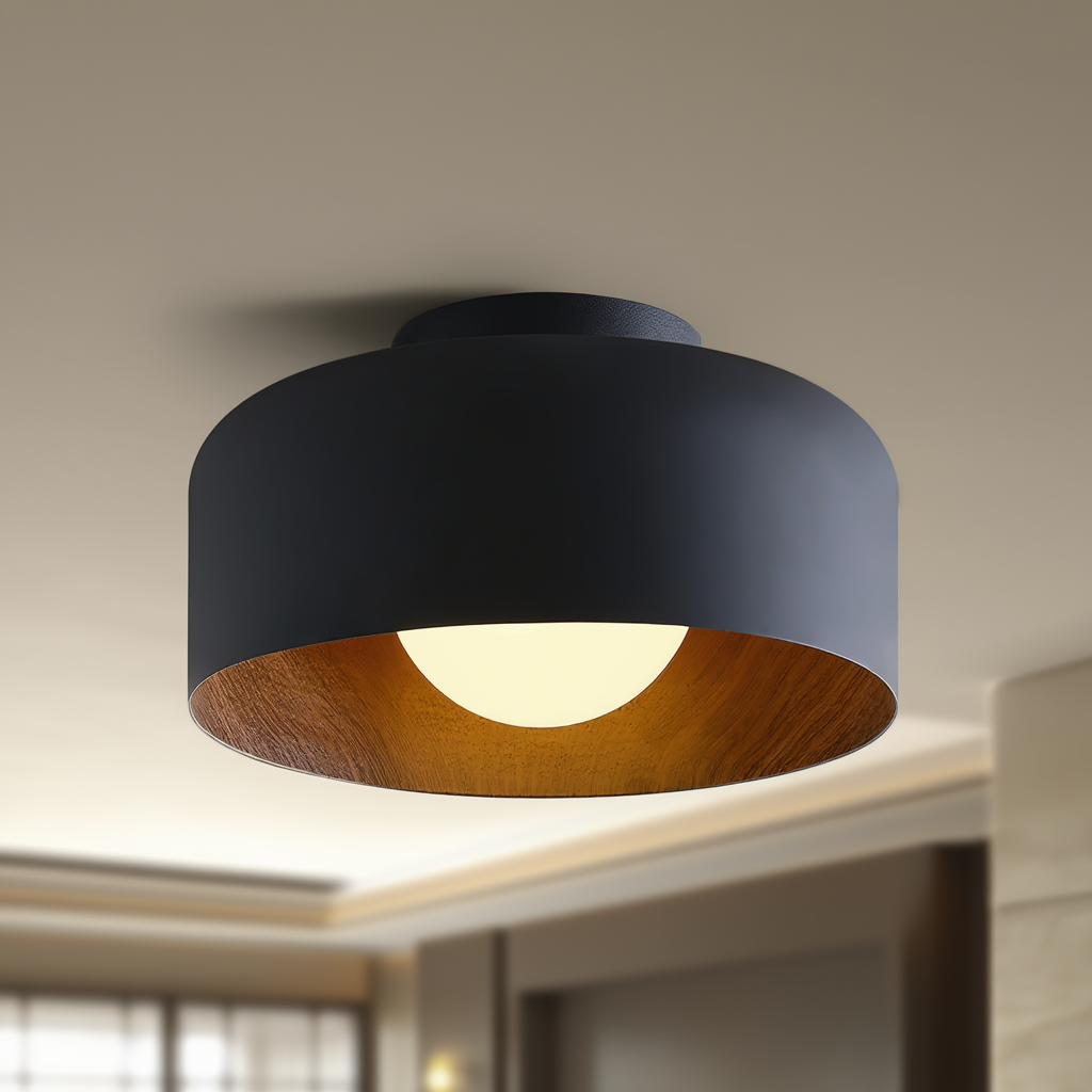 Prysm9 | Plafonnier LED Sculptural avec Finition Premium | Éclairage Doux pour Ambiance Chaleureuse 5