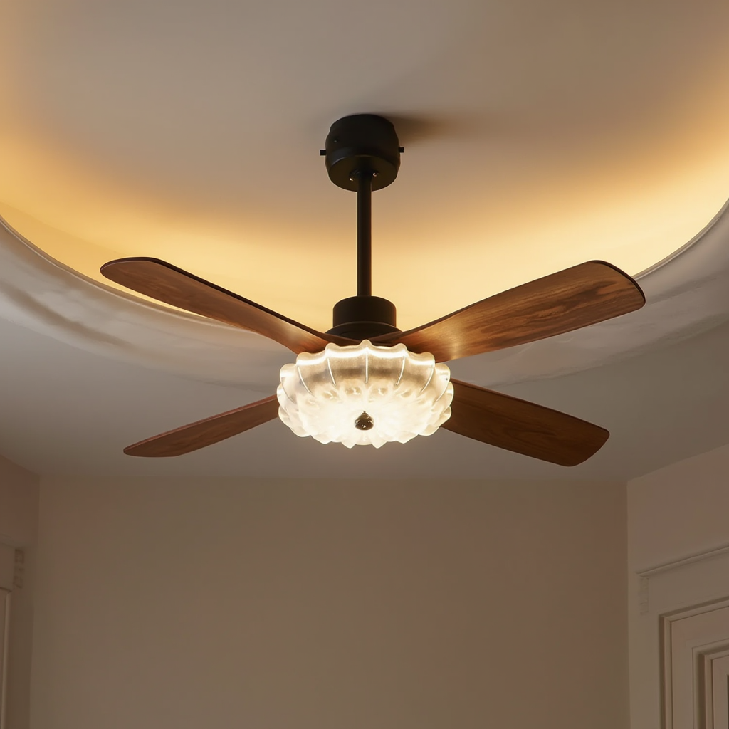 Vesper | Ventilateur de Plafond avec Éclairage LED Intégré pour Ambiance Chaleureuse 5