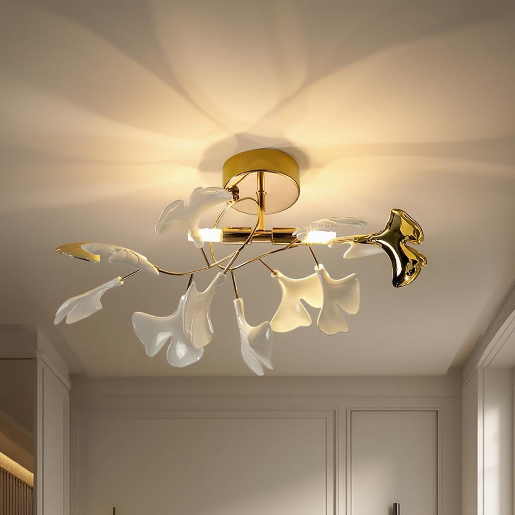 Prysm26 | Plafonnier LED avec Finition Mat et Design Élégant | Éclairage Ambiance Chaleureuse 6