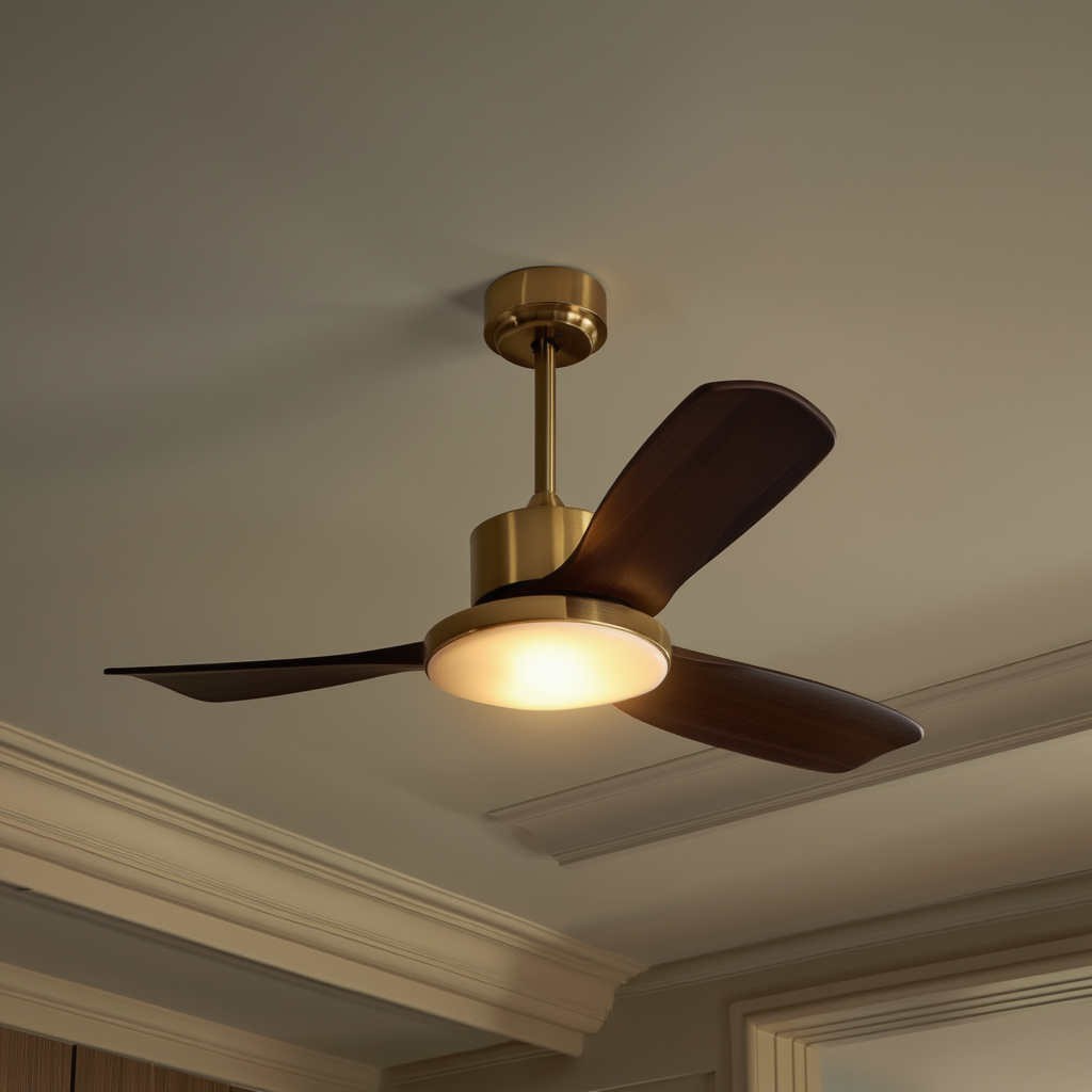 Vara | Ventilateur Plafond avec Éclairage LED Intégré | Ambiance Chaleureuse pour Intérieur Élégant 6