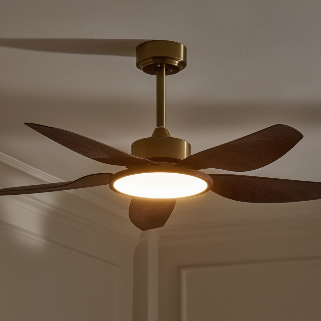 Vireo | Ventilateur de Plafond avec Éclairage LED Intégré pour Ambiance Chaleureuse 5