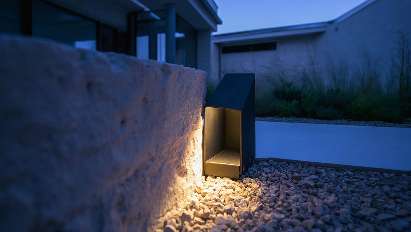 Boreal Borne | Eclairage LED Minimaliste avec Finition Premium | Ambiance Chaleureuse pour Espaces Extérieurs 6