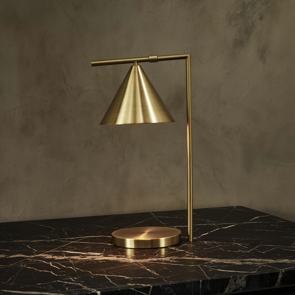 Lunara | Lampe de Table Architecturale avec Finition Soignée | Éclairage Ambiant pour Intérieur Contemporain 6