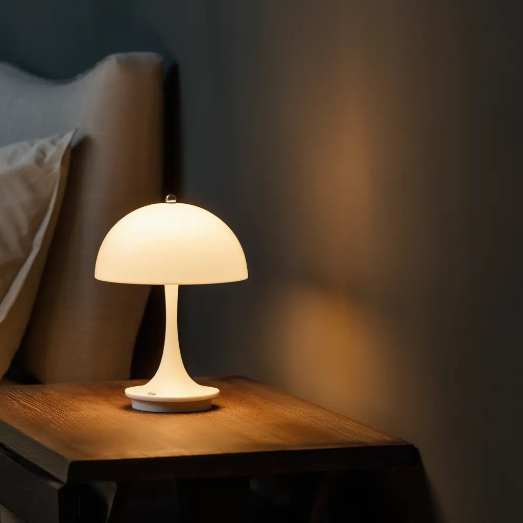 MushroomGlow | Élégante Lampe de Table Design Moderne Lumsky