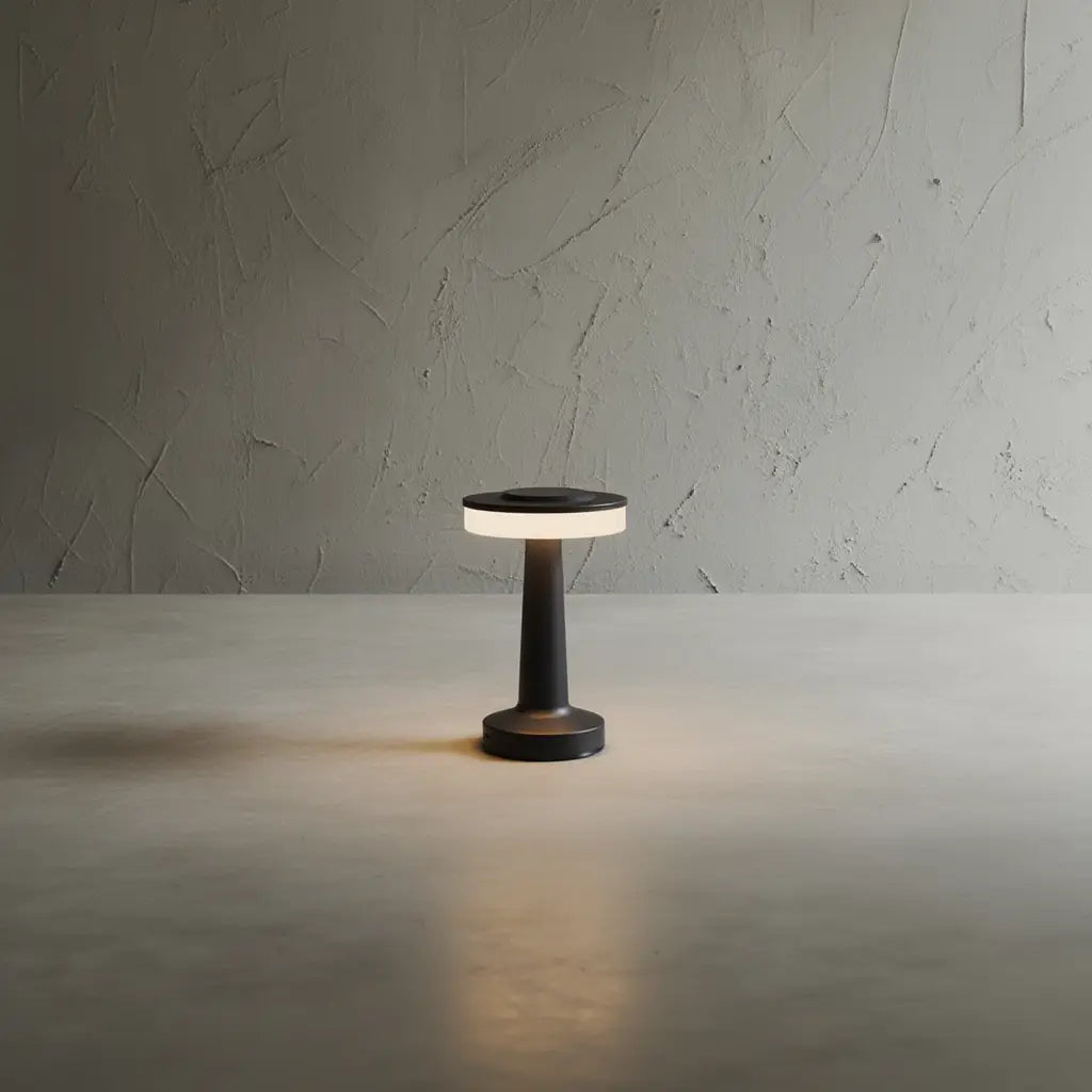 Luminex | Élégante Lampe de Table Rechargeable Sans Fil en Métal Lumsky