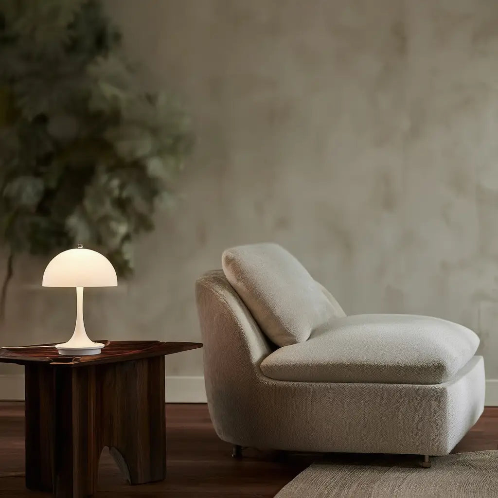 MushroomGlow | Élégante Lampe de Table Design Moderne Lumsky