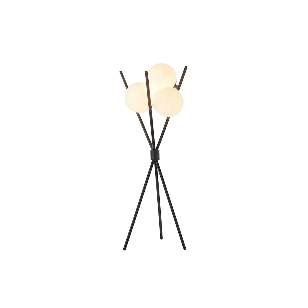LunaSphere | Élégante Lampe de Table Sphérique avec Éclairage LED Lumsky