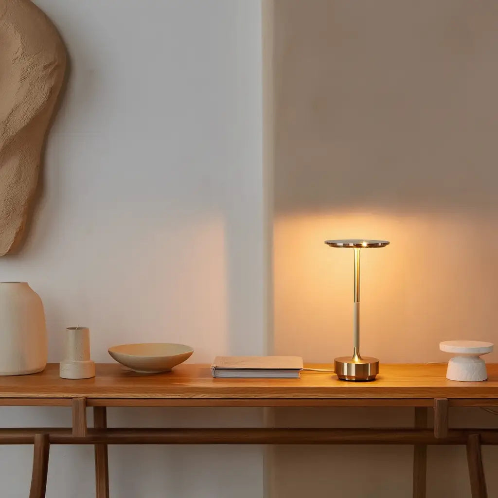 Luminara | Élégante Lampe de Table Rechargeable Sans Fil Design Moderne Lumsky