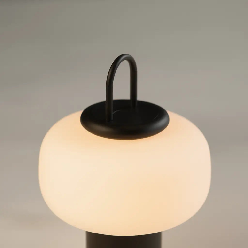 VerreNordique | Élégante Lampe de Table en Verre Design Contemporain Lumsky