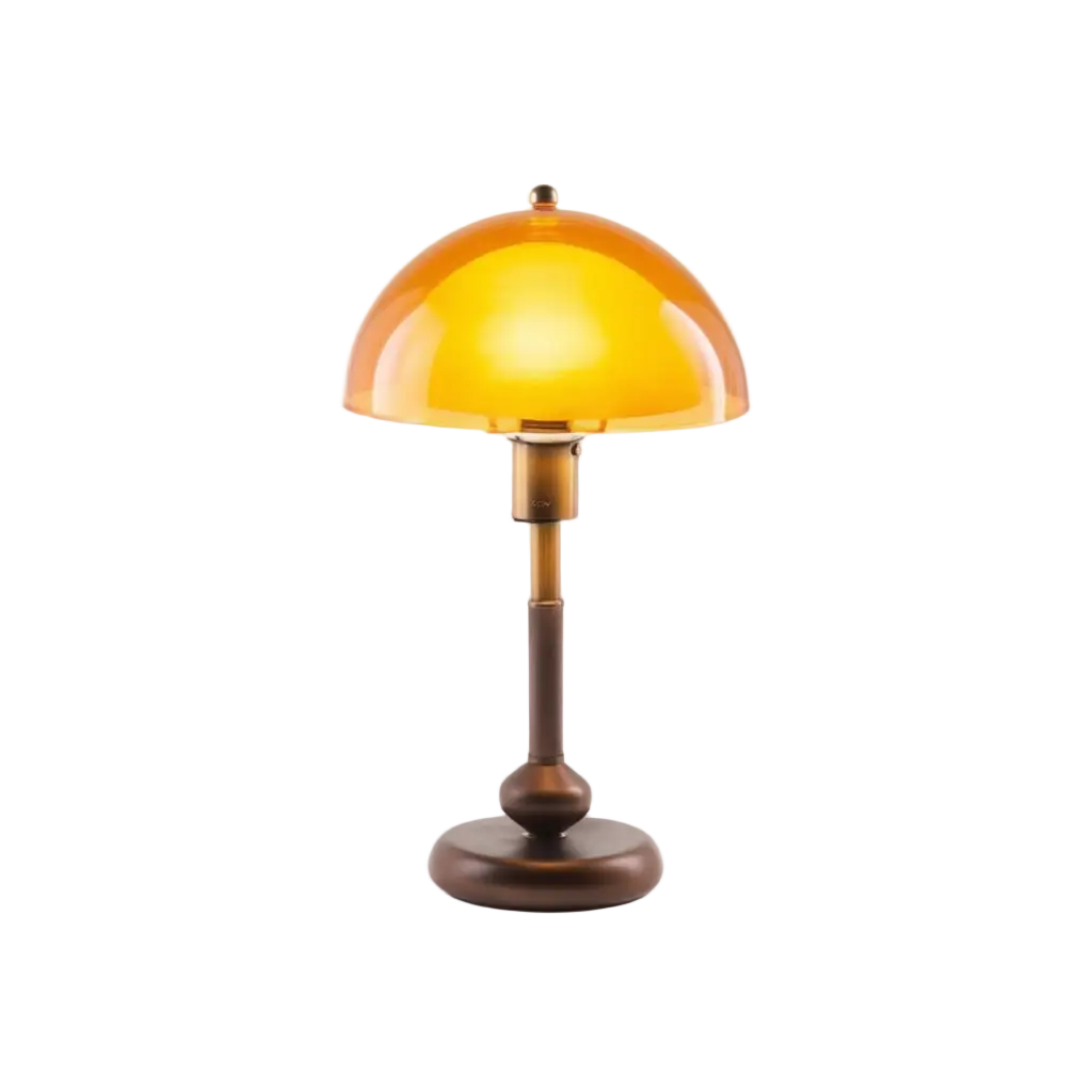 VintageLamp | Élégante Lampe de Table Rétro Chic en Acrylique et Fer Lumsky